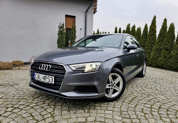 Audi A3 cena 60700 przebieg: 90000, rok produkcji 2017 z Ciechocinek małe 352